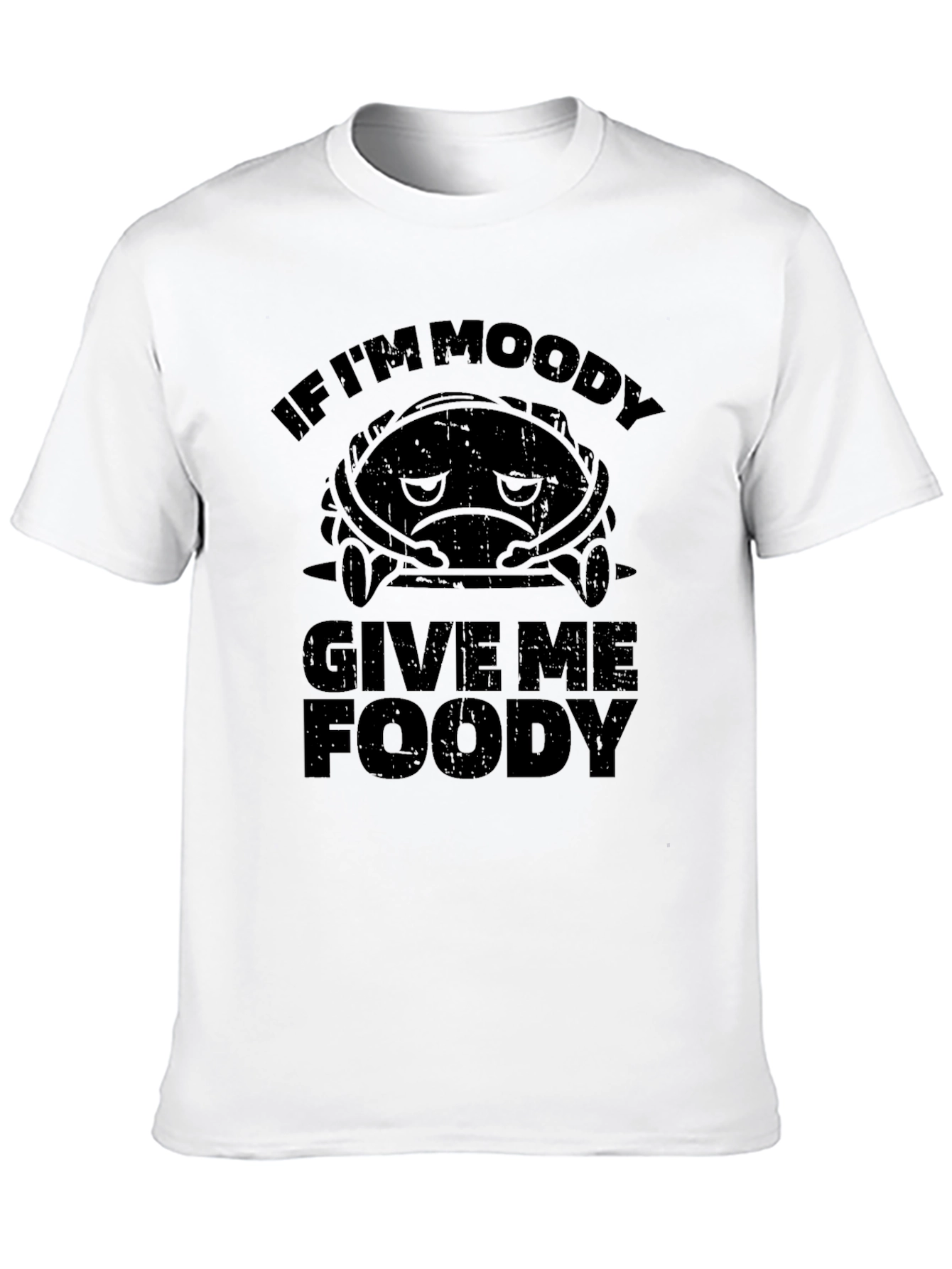 Moody Foody Black Graphic Tee