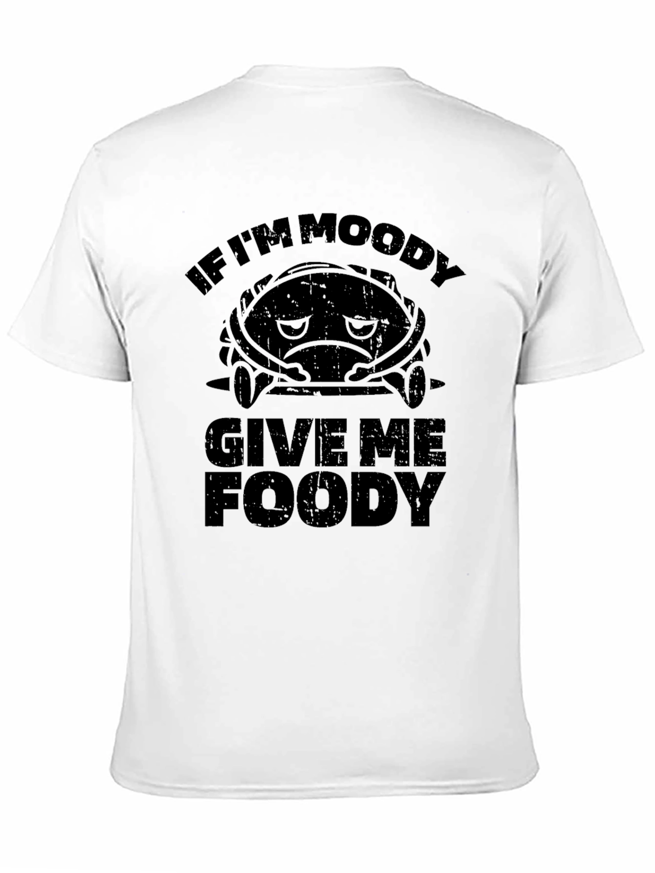 Moody Foody Black Graphic Tee