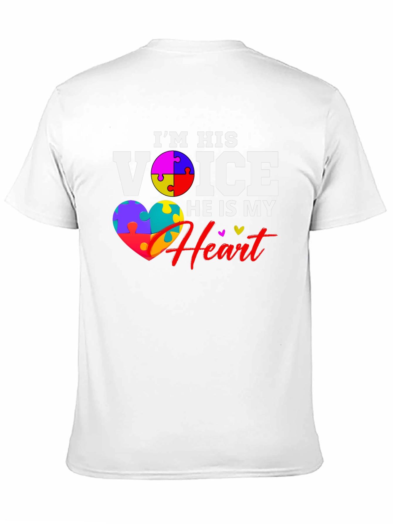 Autism Awareness Puzzle Heart T-Shirt