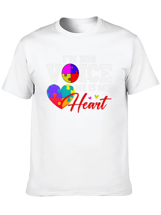 Autism Awareness Puzzle Heart T-Shirt