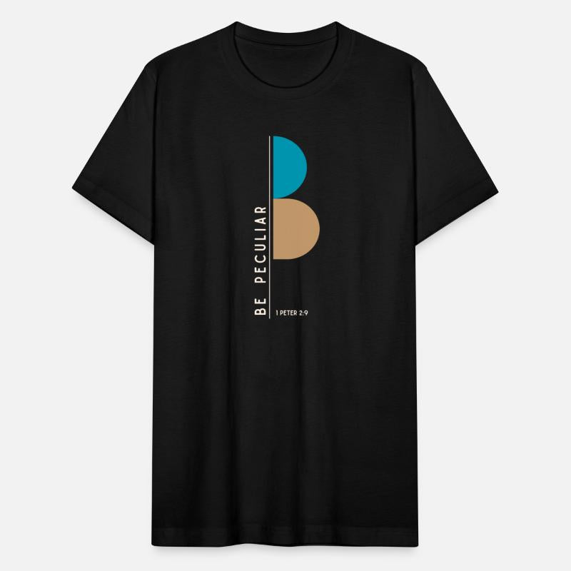 Be Peculiar Christian Black Tee