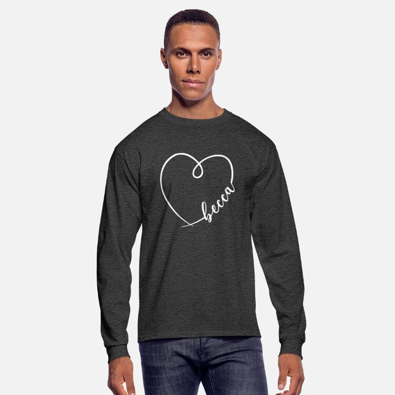 Becca Name Heart Calligraphy