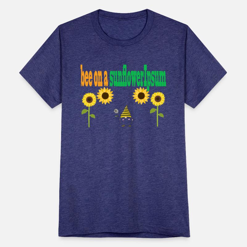 bee on a sunflower T-shirt