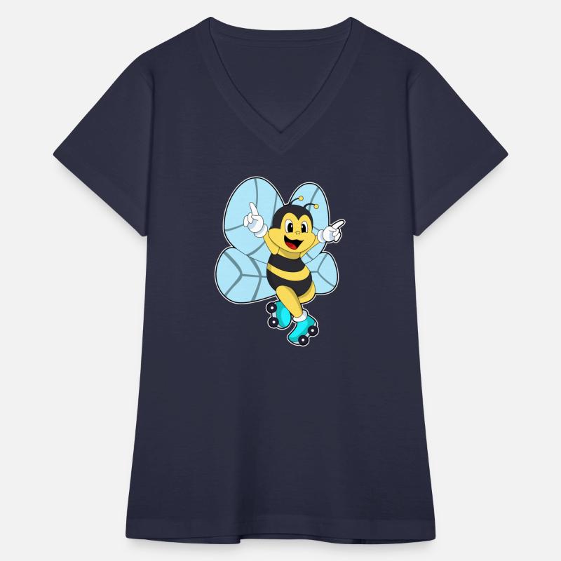 Bee With Roller Skates