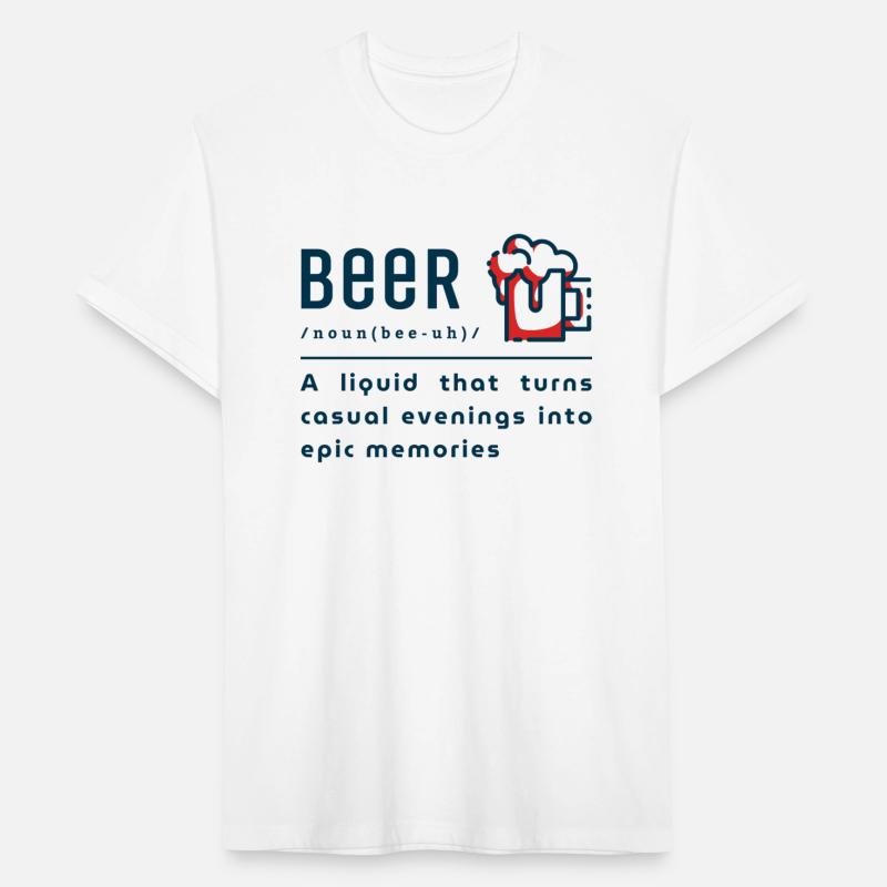 Beer Definition Funny Alcohol Beer T-Shirt