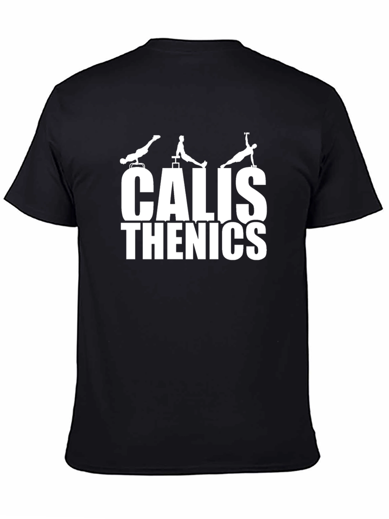 Calisthenics Black Graphic T-Shirt