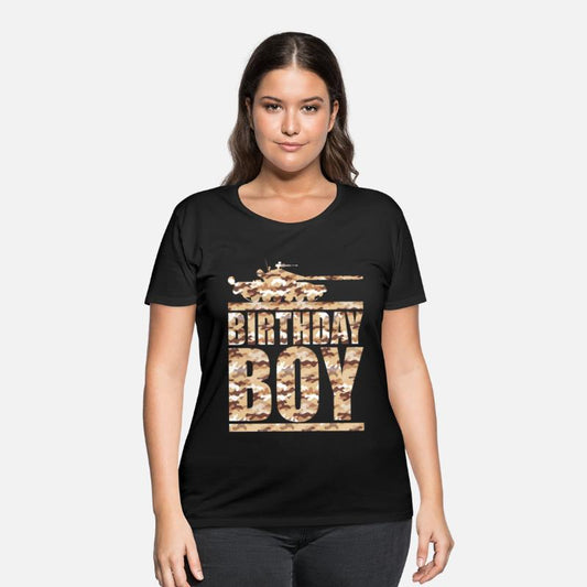 Birthday Boy Army Party Shirt Military Party
