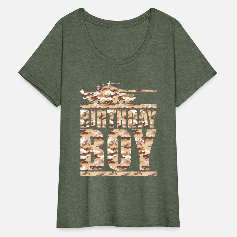 Birthday Boy Army Party Shirt Military Party