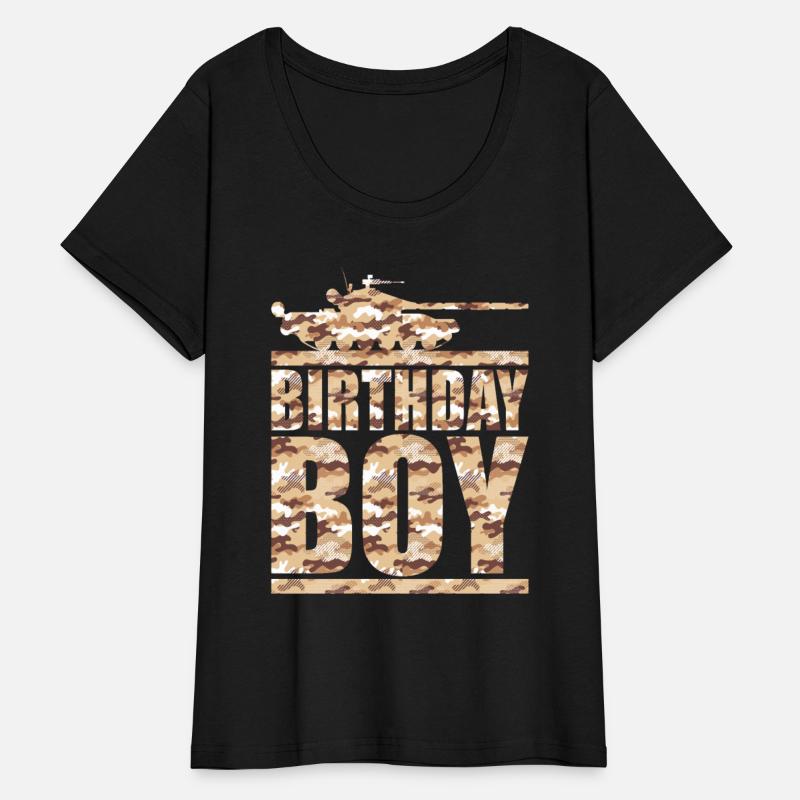 Birthday Boy Army Party Shirt Military Party