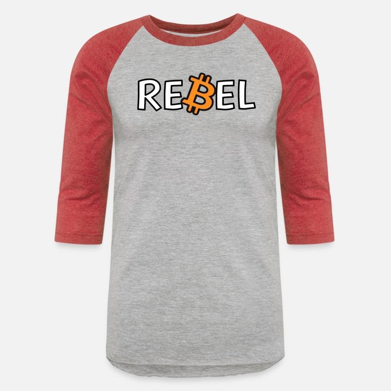 Bitcoin Rebel Cryptocurrency Enthusiast Tee