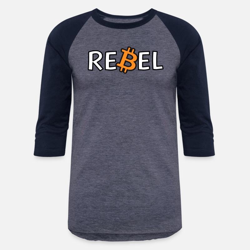 Bitcoin Rebel Cryptocurrency Enthusiast Tee