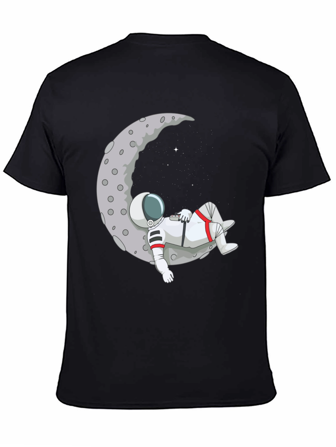 Astronaut Moon T-Shirt - Relaxed Space Style