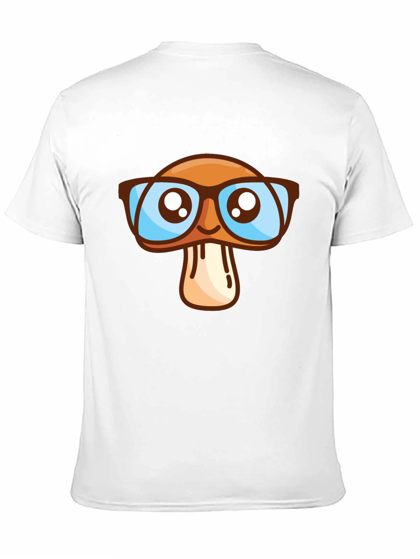 Mushroom Glasses Graphic T-Shirt - Funky Style!
