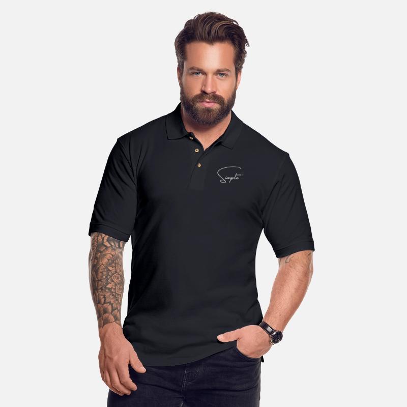 Black Handwriting Motive T Shirt