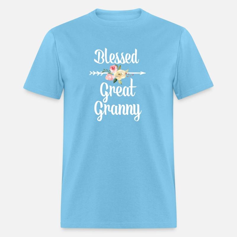 Blessed Great Granny Flower Arrow Great Grandma