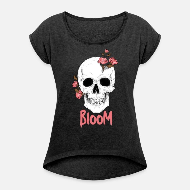 Bloom Skull Of Flowers design