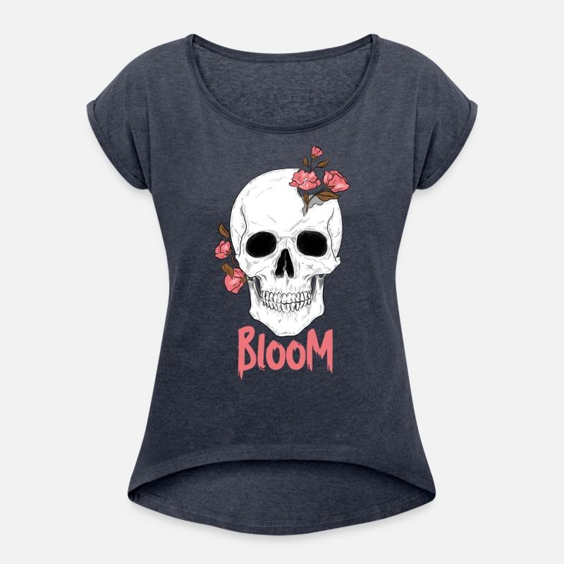 Bloom Skull Of Flowers design