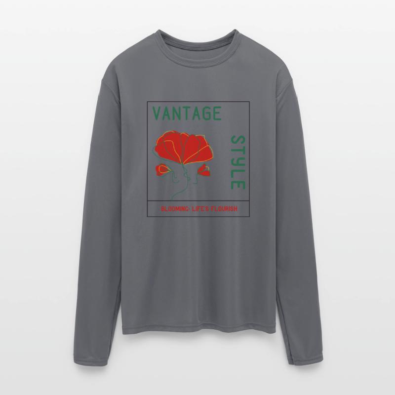 Blooming Rose - Retro beautiful Floral Quote