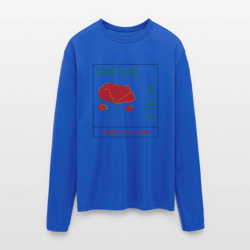 Blooming Rose - Retro beautiful Floral Quote