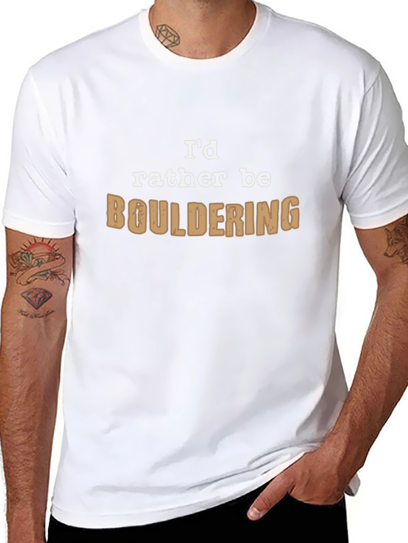 Bouldering Tee - Rock Climbing T-Shirt
