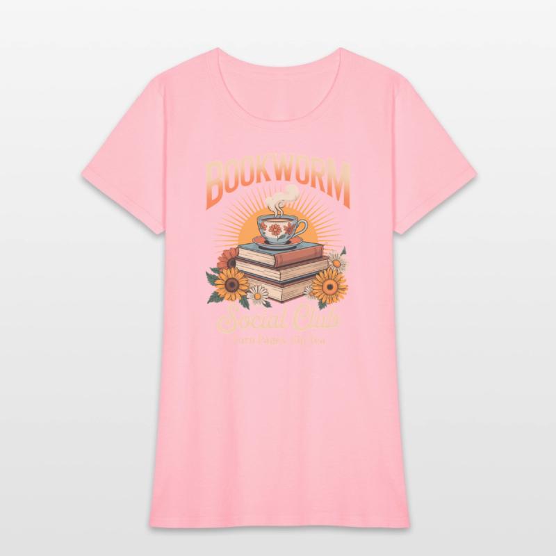 Bookworm Social Club Reading Lover