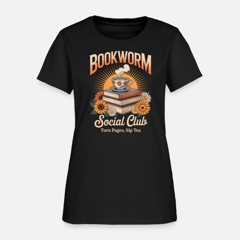 Bookworm Social Club Reading Lover