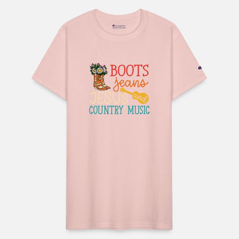 Boots Jeans Jesus and Country Music