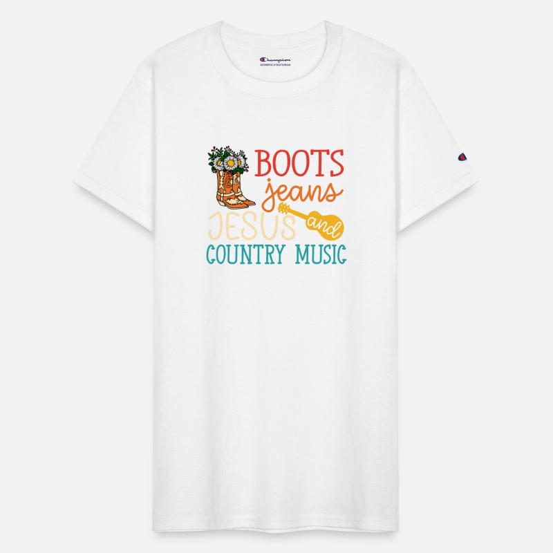 Boots Jeans Jesus and Country Music
