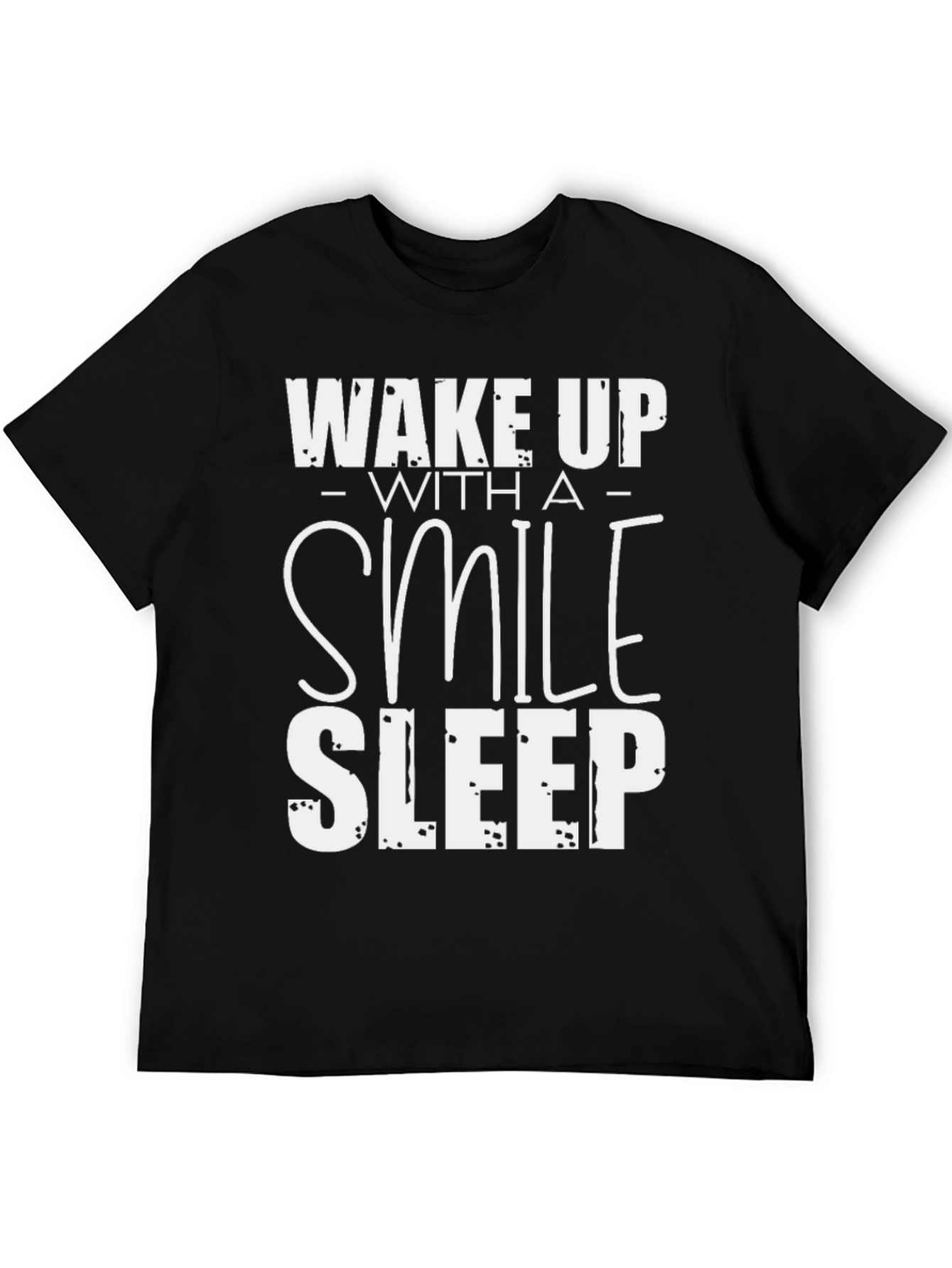 Wake Up with a Smile Graphic T-Shirt