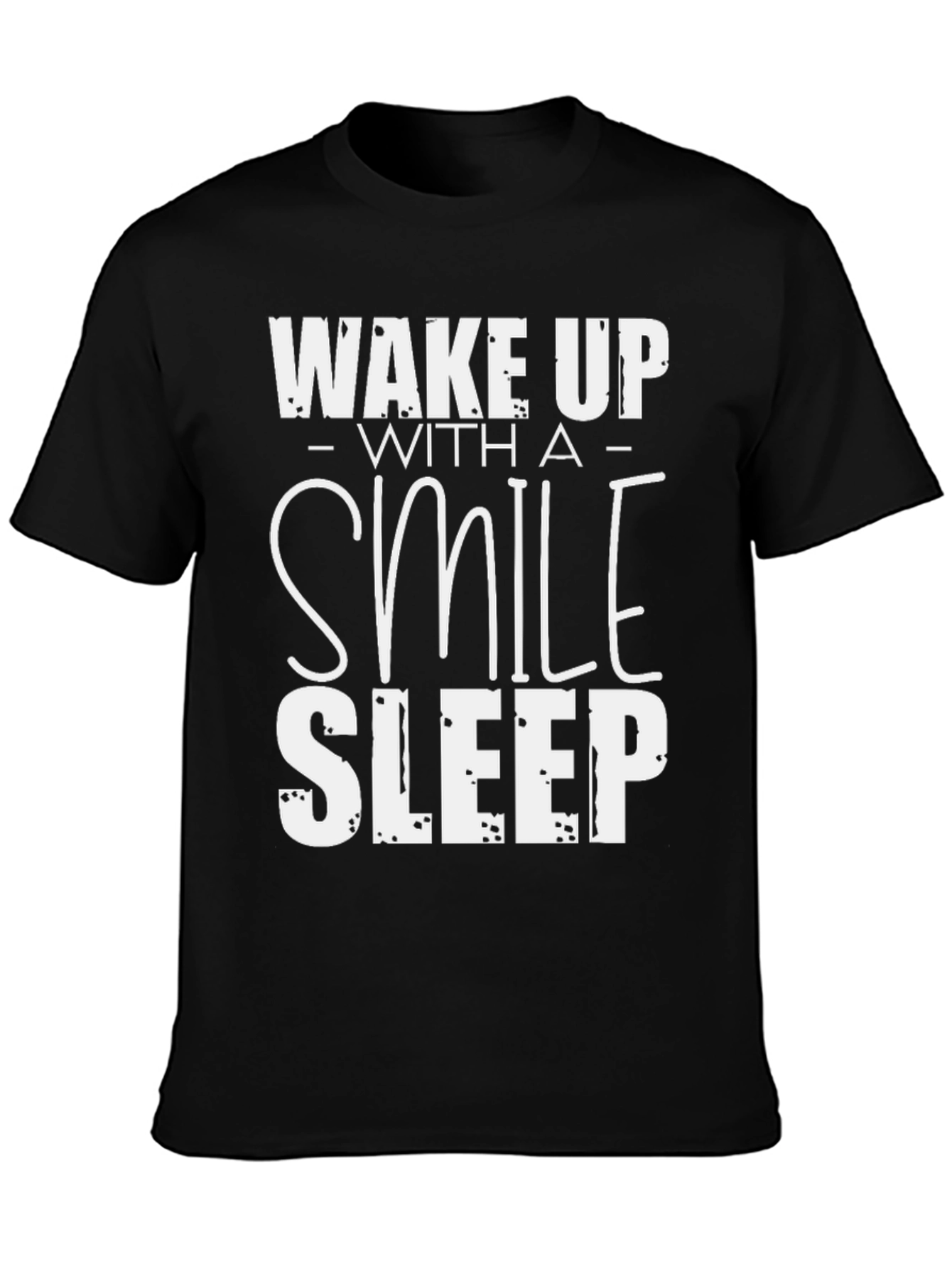 Wake Up with a Smile Graphic T-Shirt