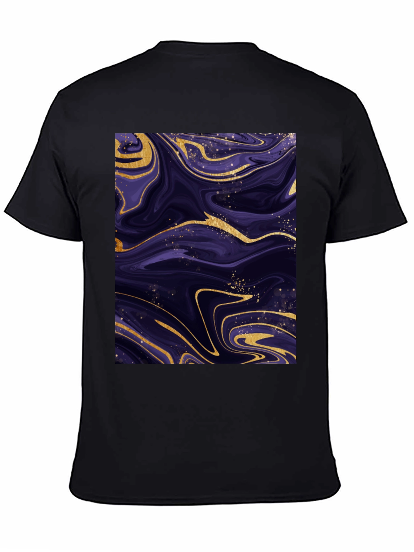 Swirl Art Graphic Tee - Abstract Design