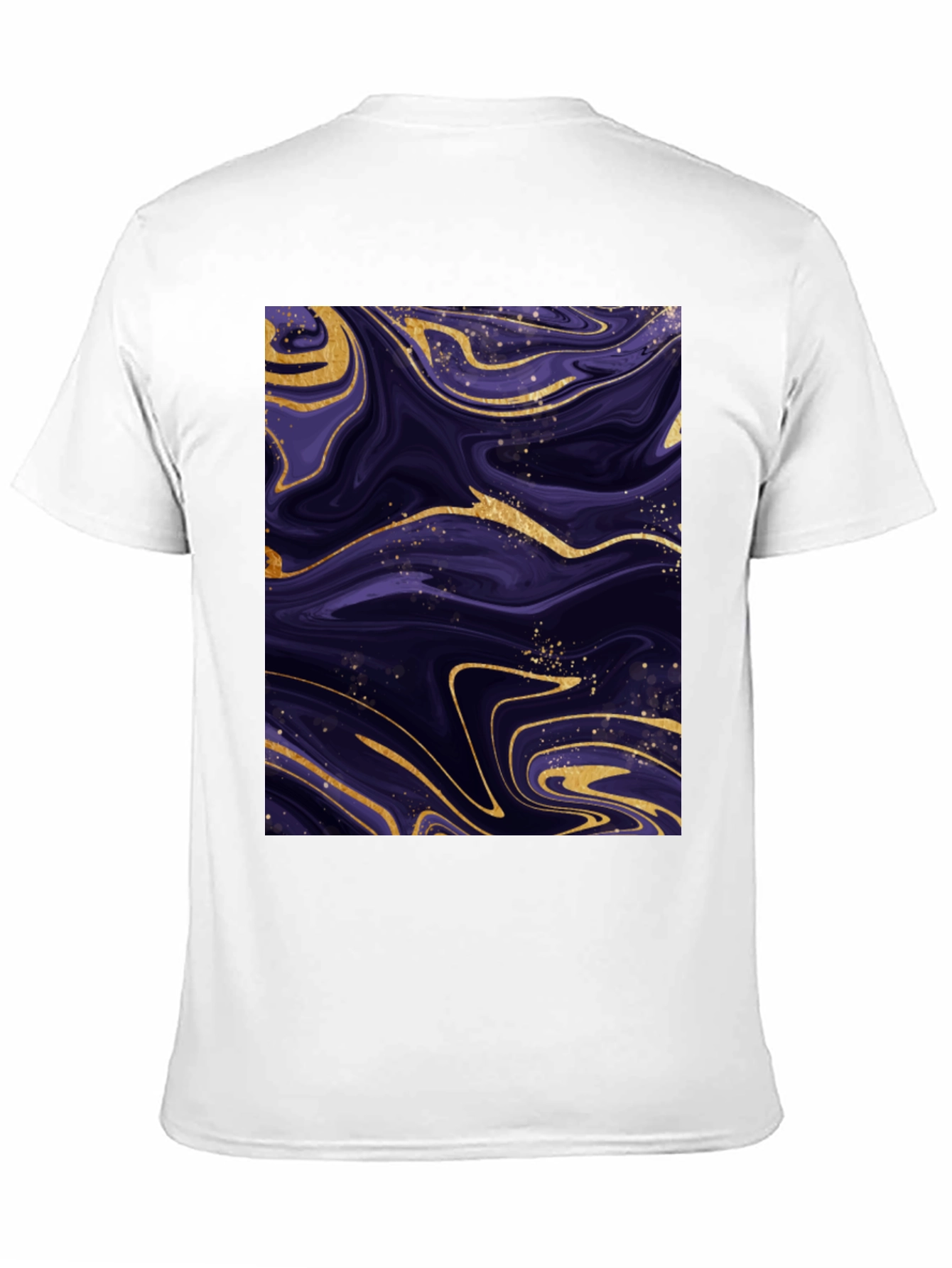 Swirl Art Graphic Tee - Abstract Design
