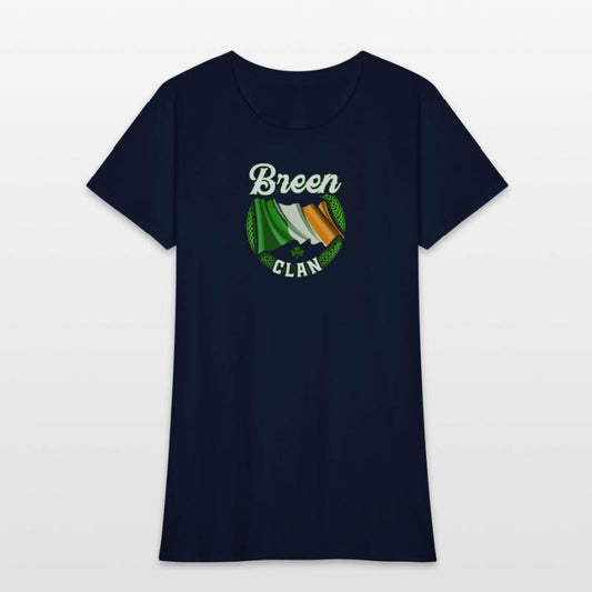 Breen Surname Irish Last Name Ireland Flag