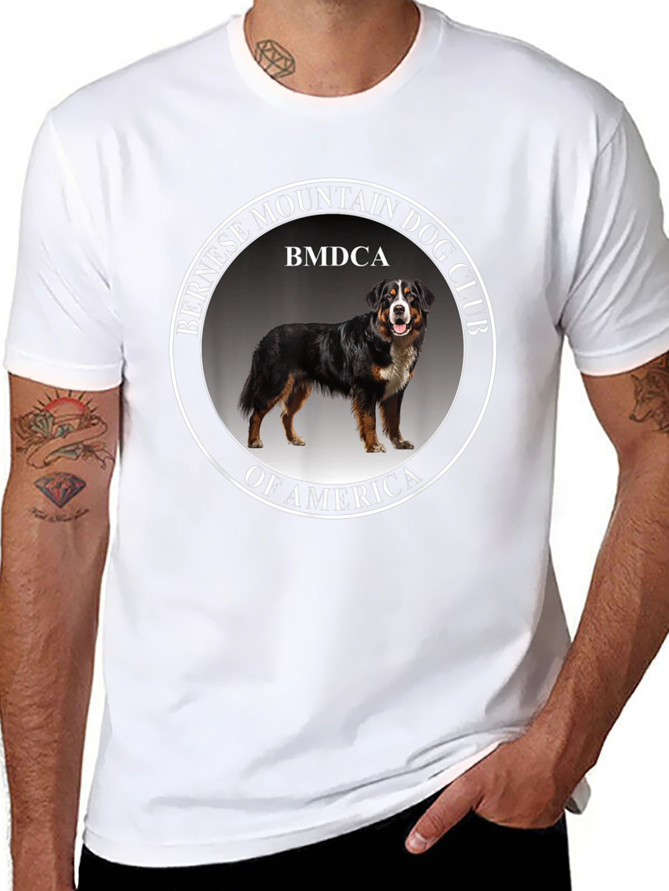 Bernese Mountain Dog Club T-Shirt