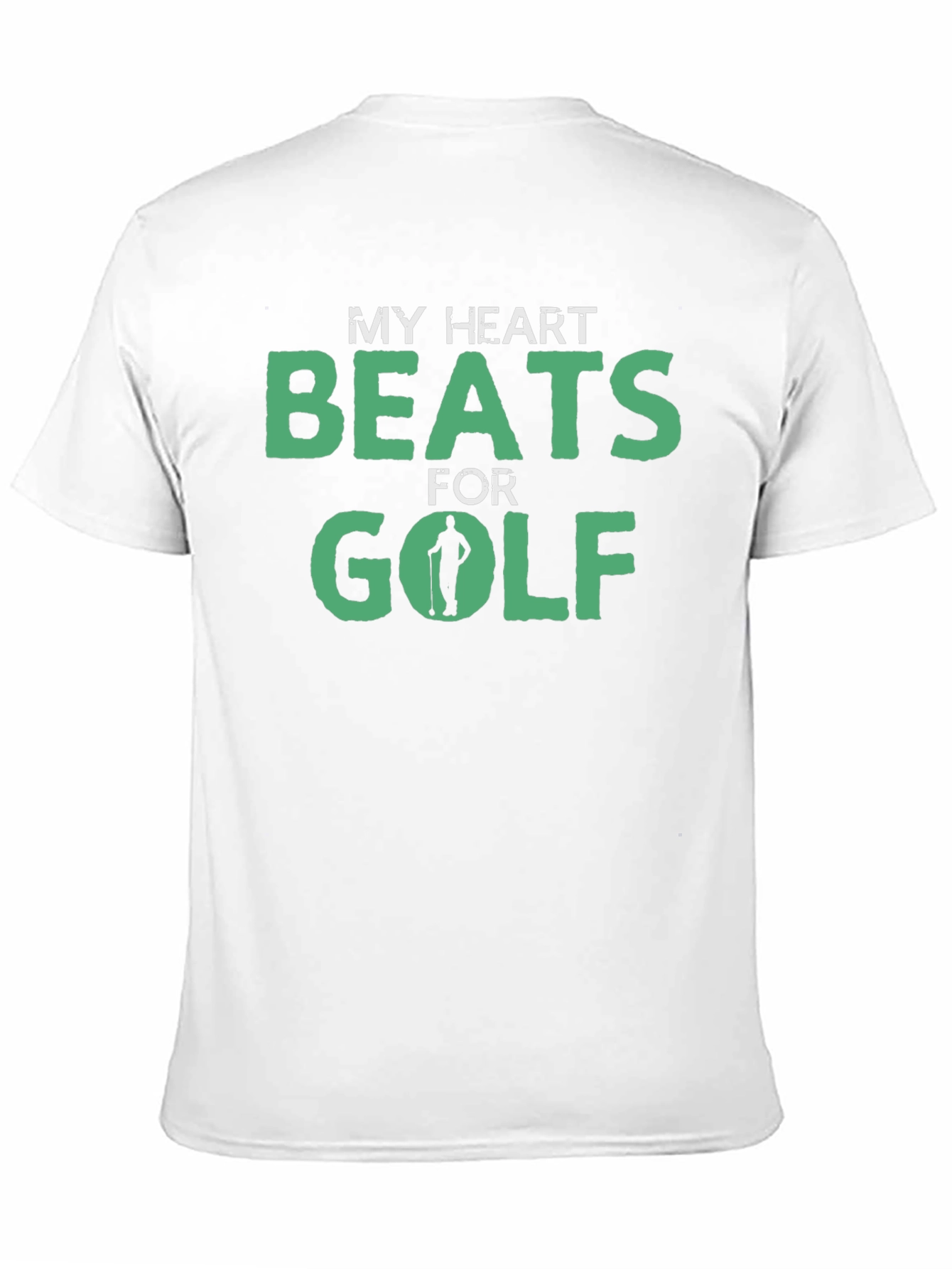My Heart Beats for Golf Graphic T-Shirt