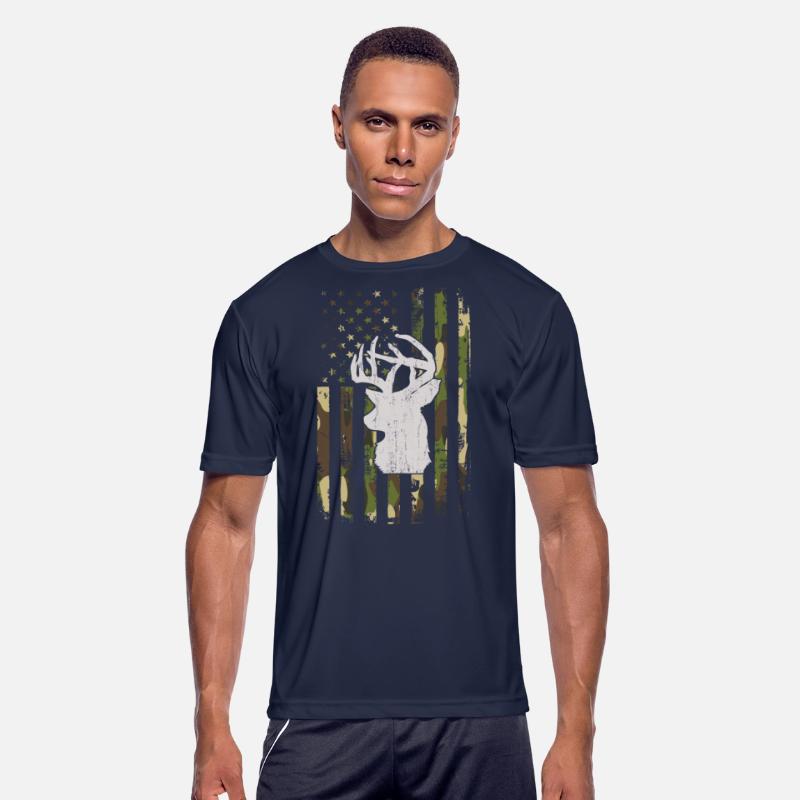 Buck Deer Hunting Camouflage Flag Hunter