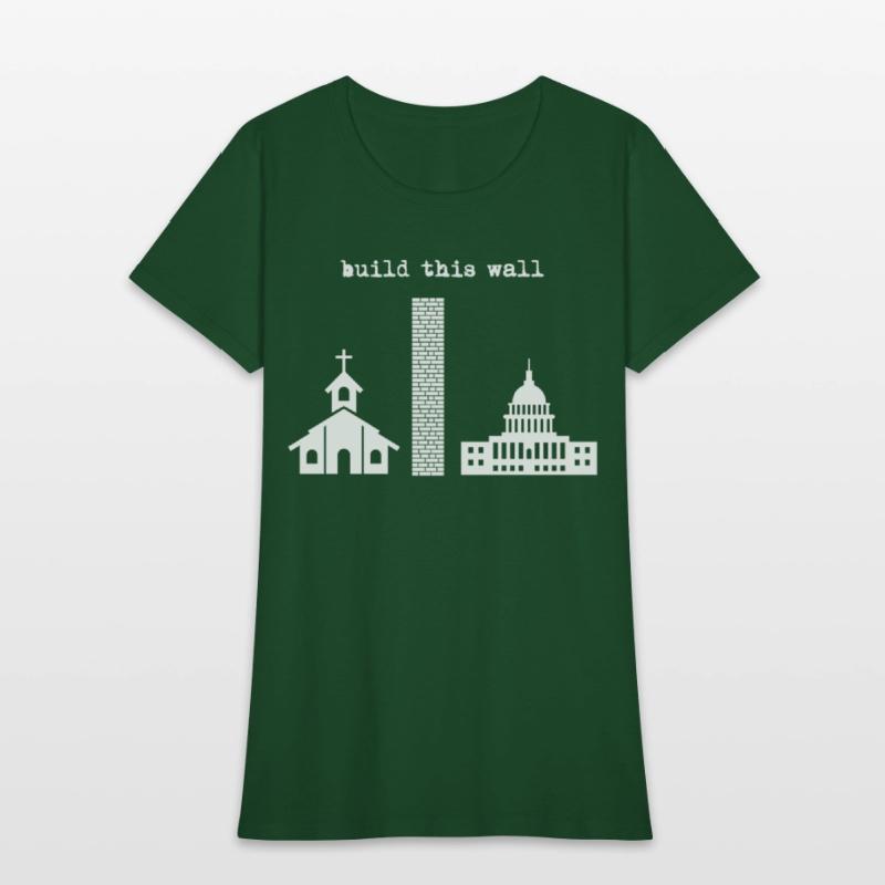 Build This Wall Iro Separate Church And