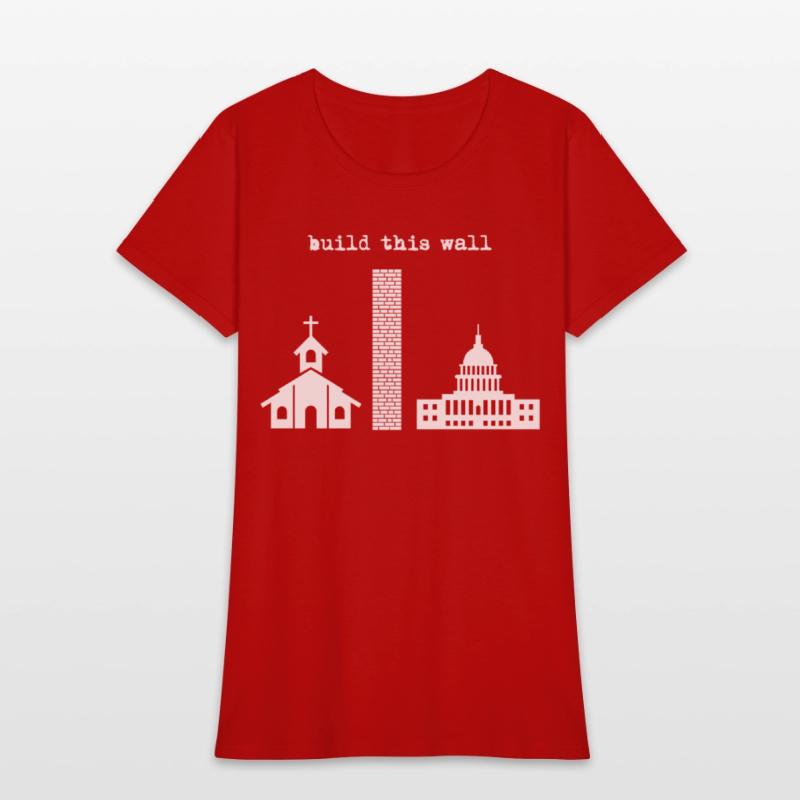 Build This Wall Iro Separate Church And