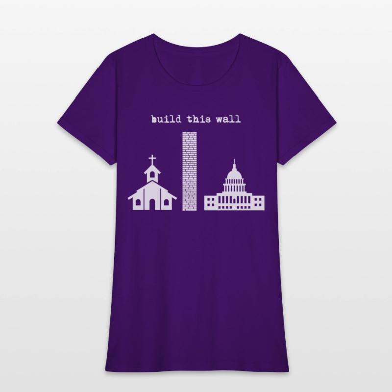 Build This Wall Iro Separate Church And