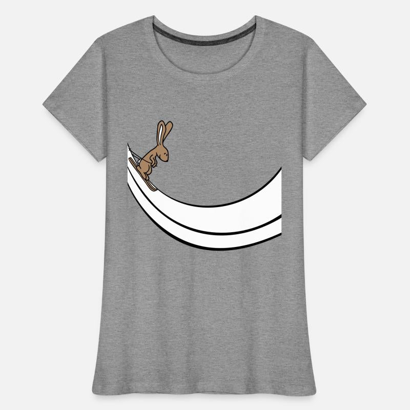 Bunny Ski Rabbit Ski Jumping Ramp Skiing Snow Fun