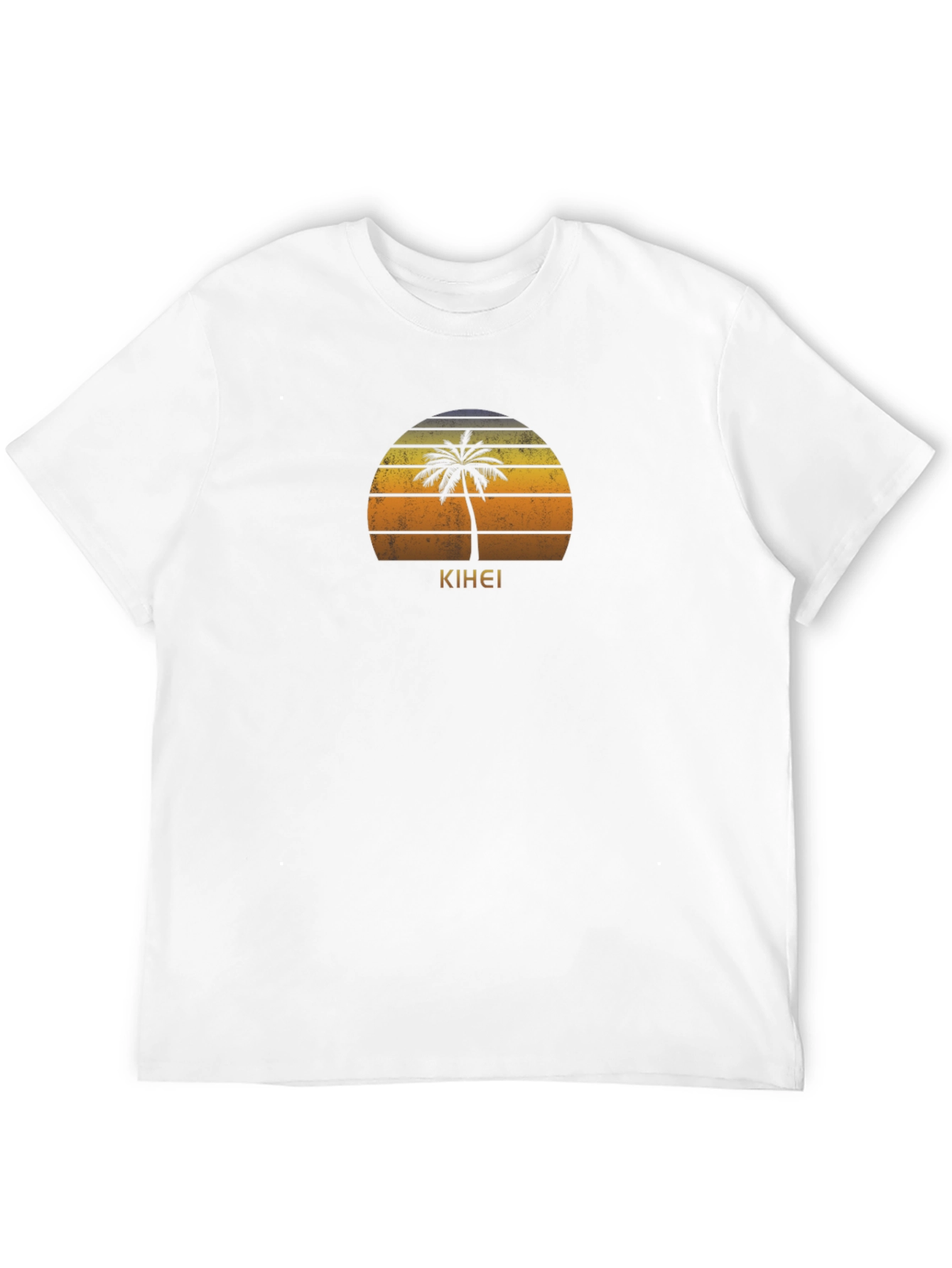 Kihei Palm Tree Sunset T-Shirt