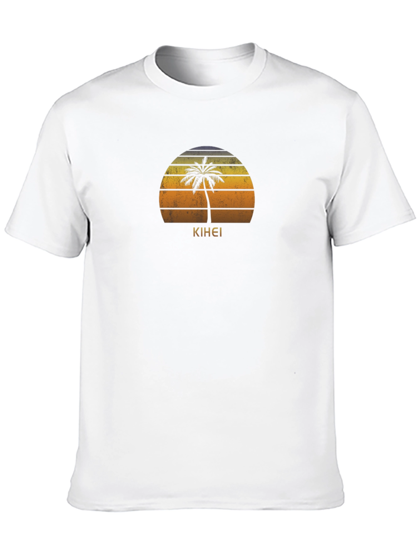Kihei Palm Tree Sunset T-Shirt