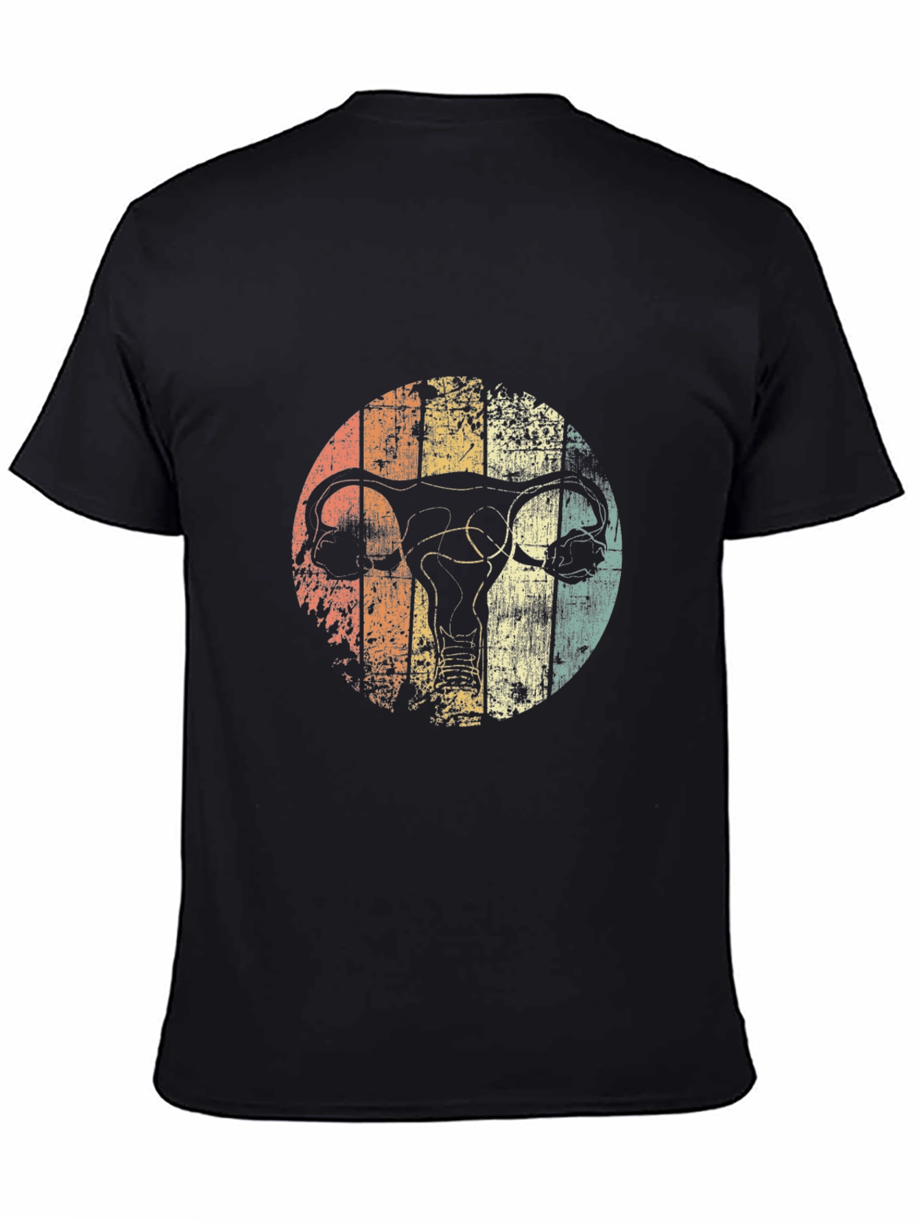 Retro Uterus Graphic T-Shirt