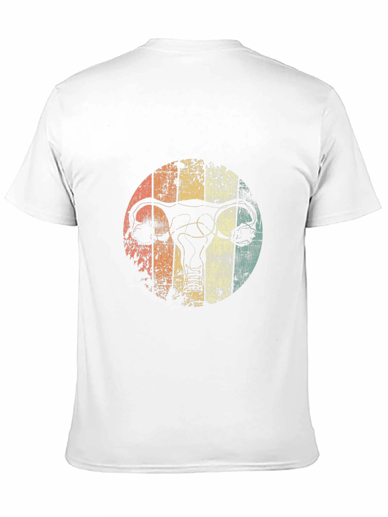 Retro Uterus Graphic T-Shirt