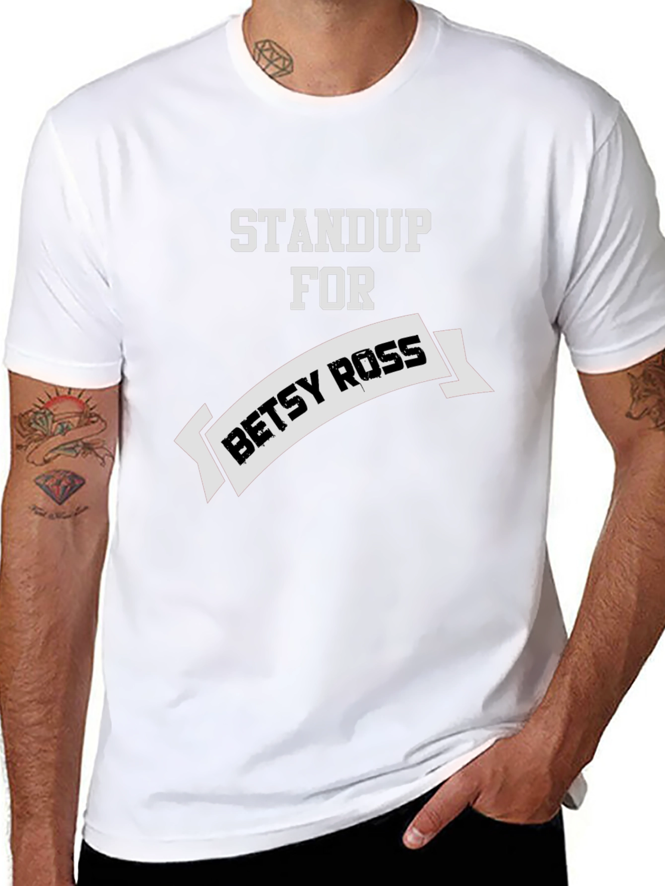 Stand Up For Betsy Ross Graphic T-Shirt