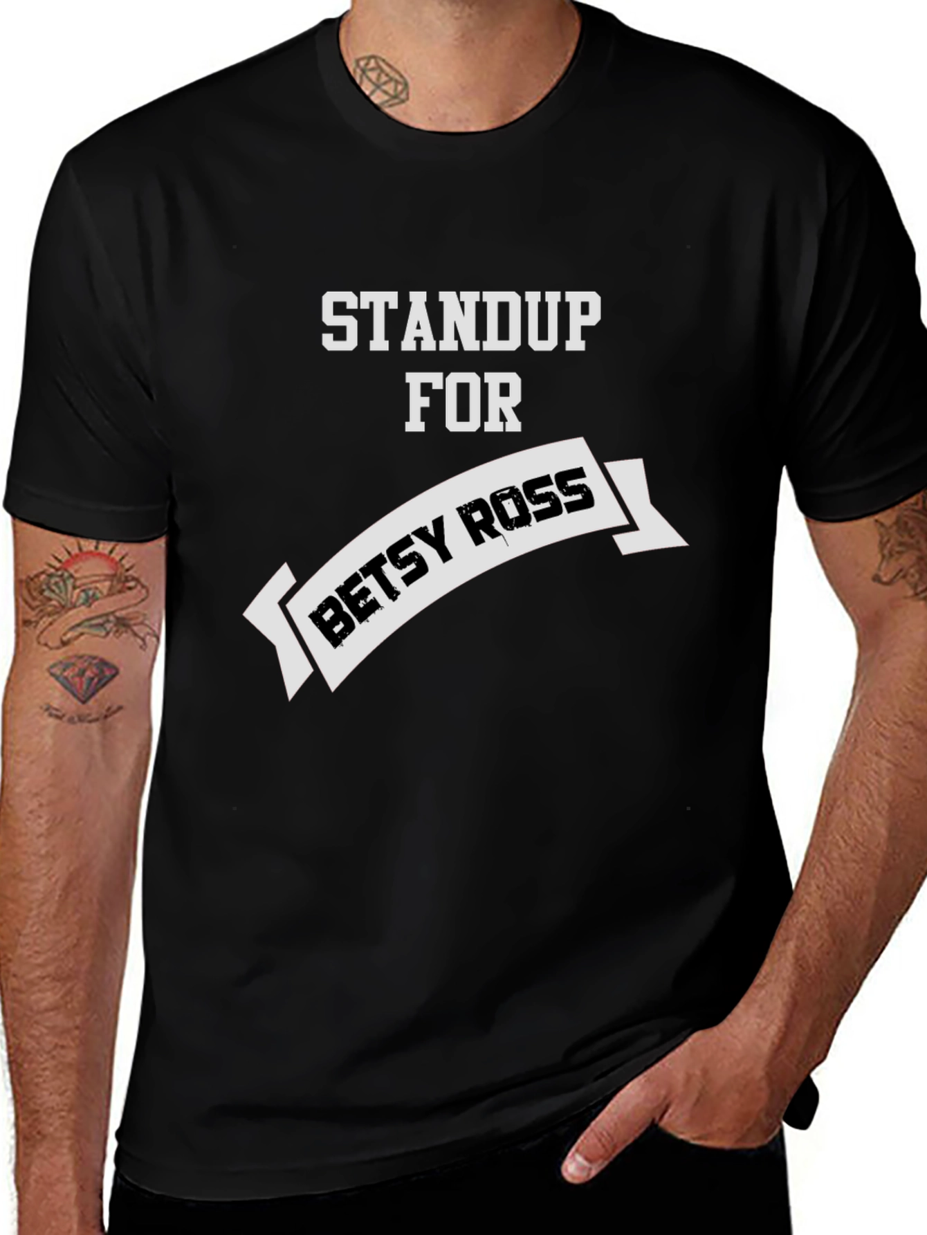 Stand Up For Betsy Ross Graphic T-Shirt