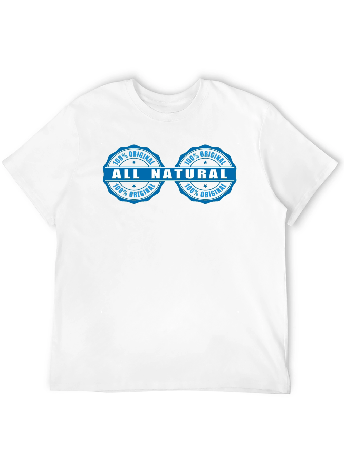 All Natural Graphic T-Shirt - 100% Original