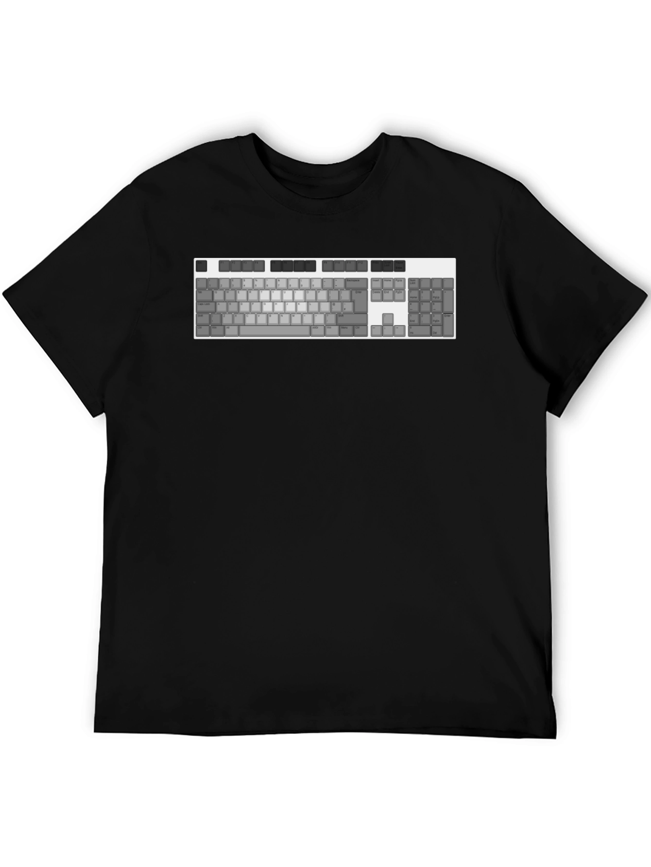 Keyboard T-Shirt - Geeky Tech Style