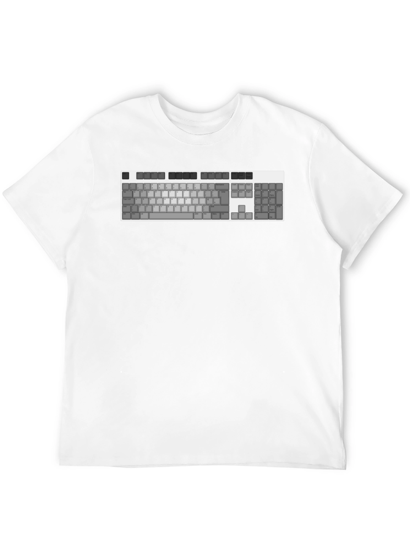 Keyboard T-Shirt - Geeky Tech Style