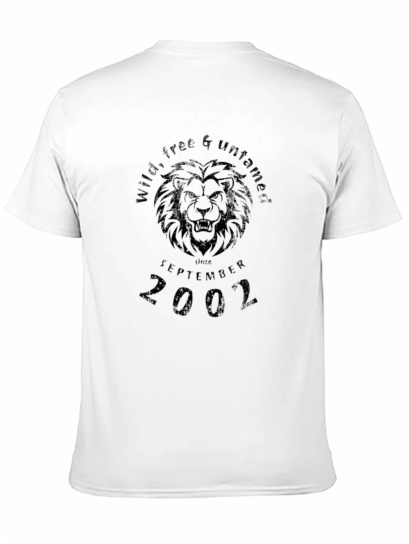 Wild Free & Untamed Lion Graphic Tee